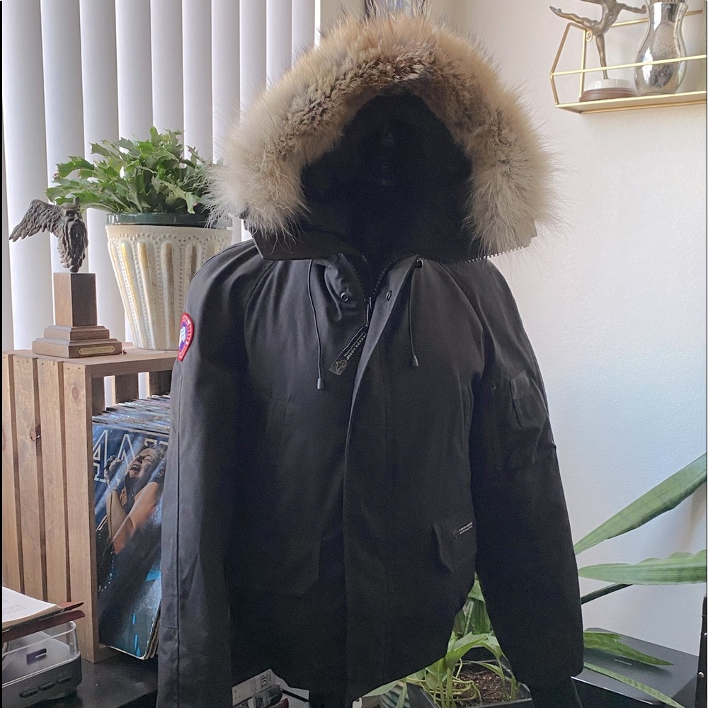 NWOT Chilliwack Black Bomber Jacket